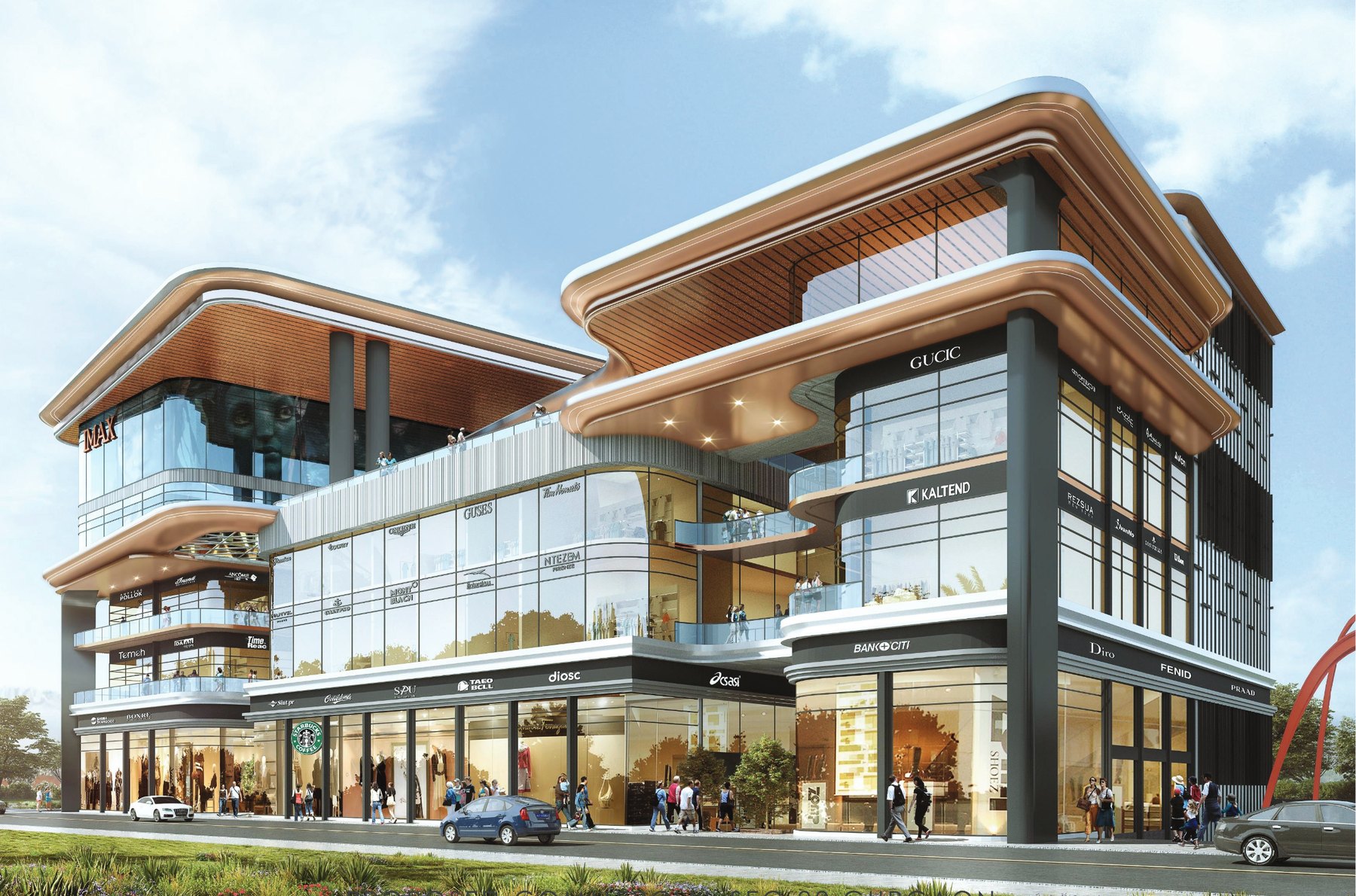 CODE-X 92 facade render